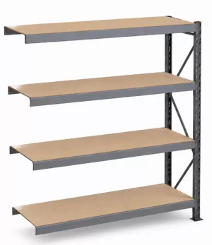 Longspan Shelving Extension – Timber Inserts